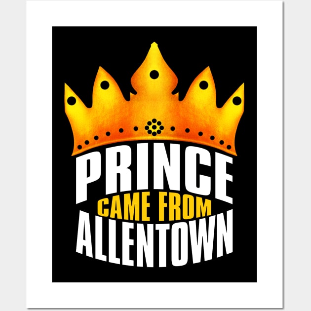 Prince Came From Allentown, Allentown Georgia Wall Art by MoMido